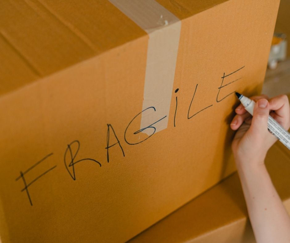 Prepare Fragile Items for Transport 